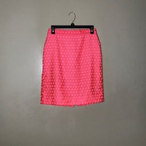 Pretty Pink J. Crew Polka Dot Skirt